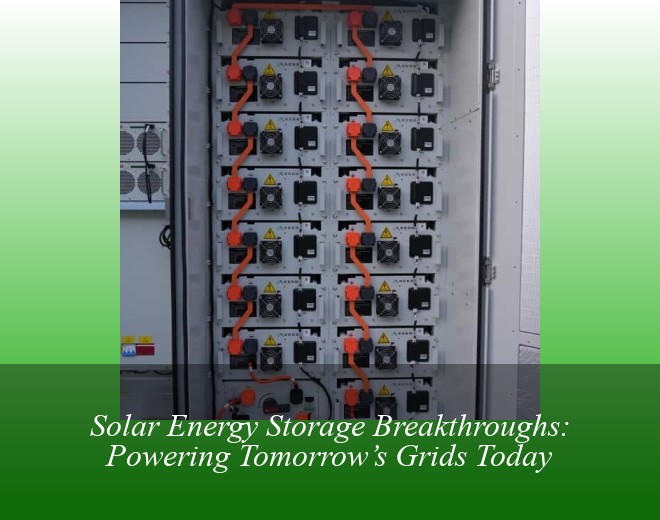 Solar Energy Storage Breakthroughs: Powering Tomorrow’s Grids Today